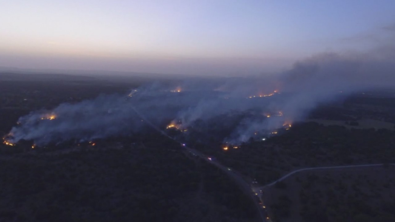 Church offers refuge for exhausted crews battling wildfire